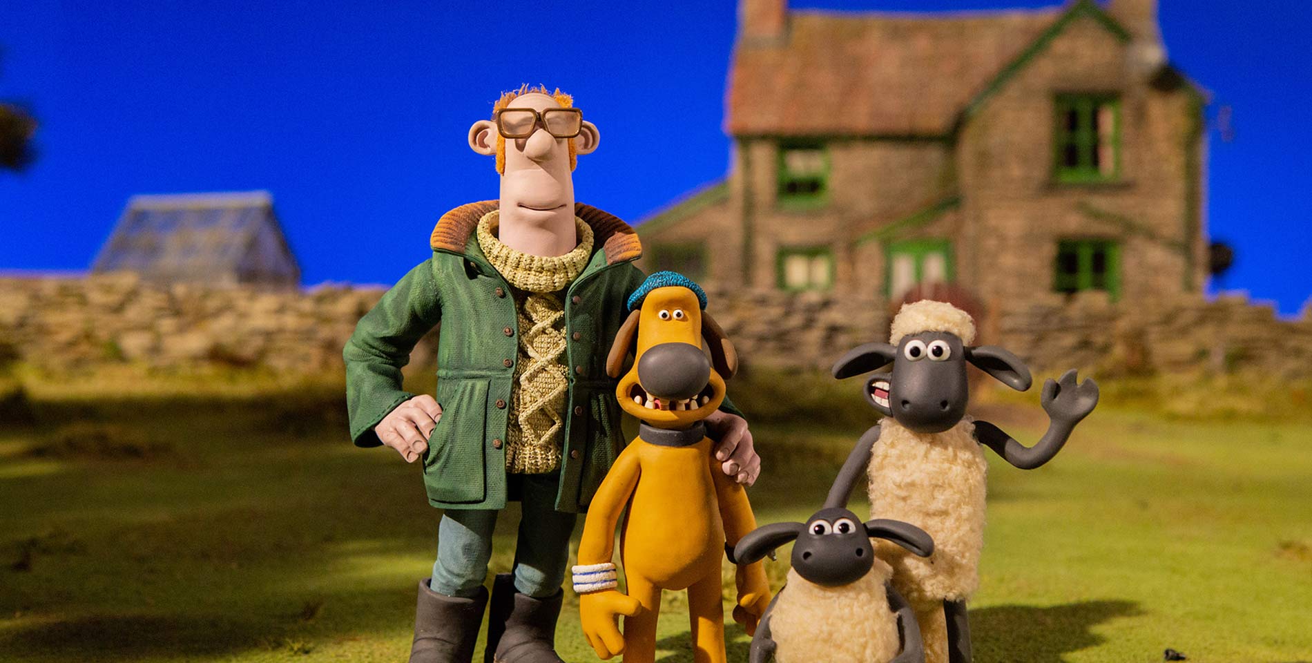 Characters from Shaun the Sheep