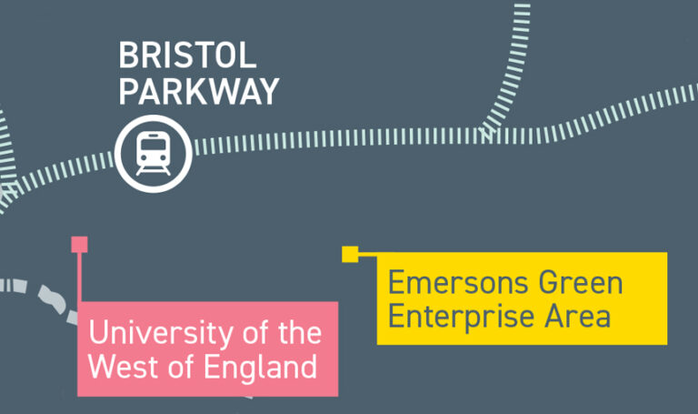 Map of Emersons Green Enterprise Area