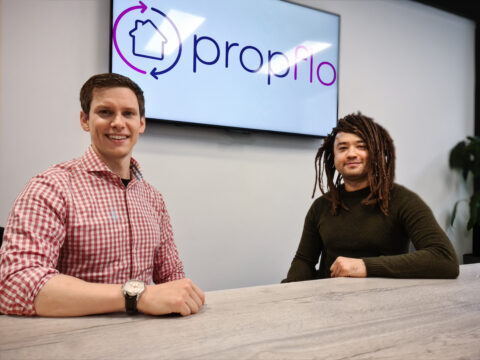 Propflo Co-founders Luke Loveridge (left) and Daniel Moyo (right)