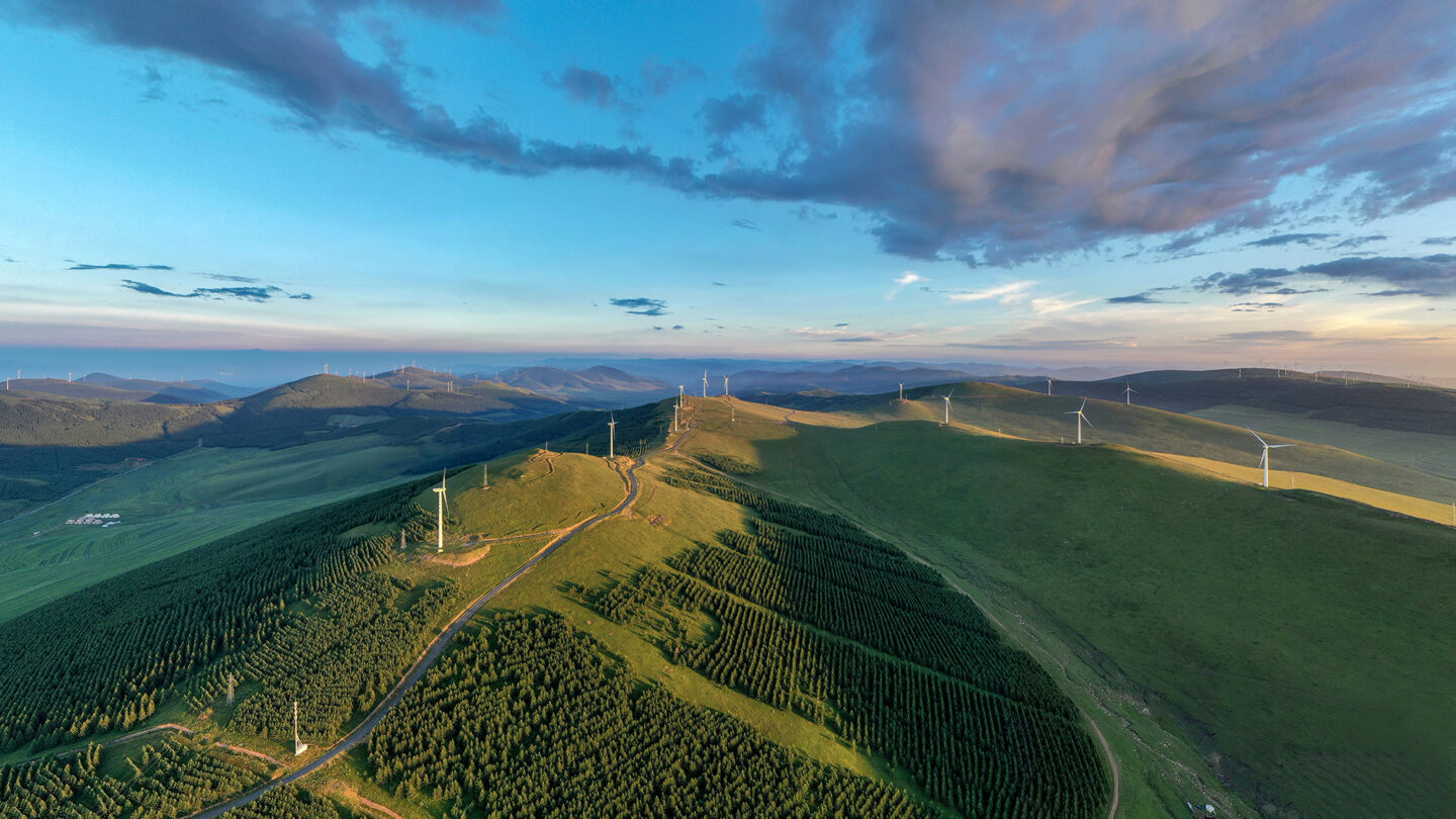 Wind turbines - credit: Windey
