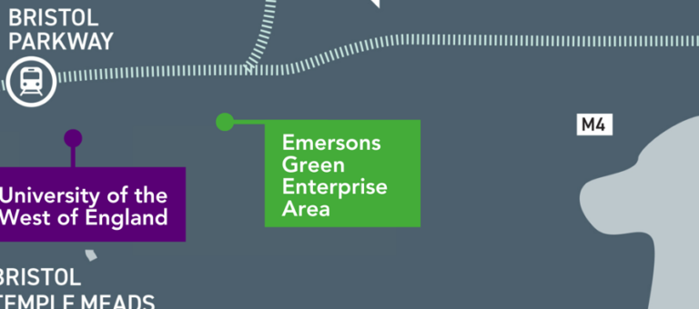 Map of Emersons Green Enterprise Area