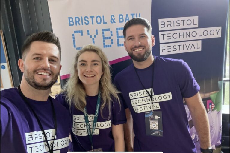 Staff at the Bath Digital Festiva;
